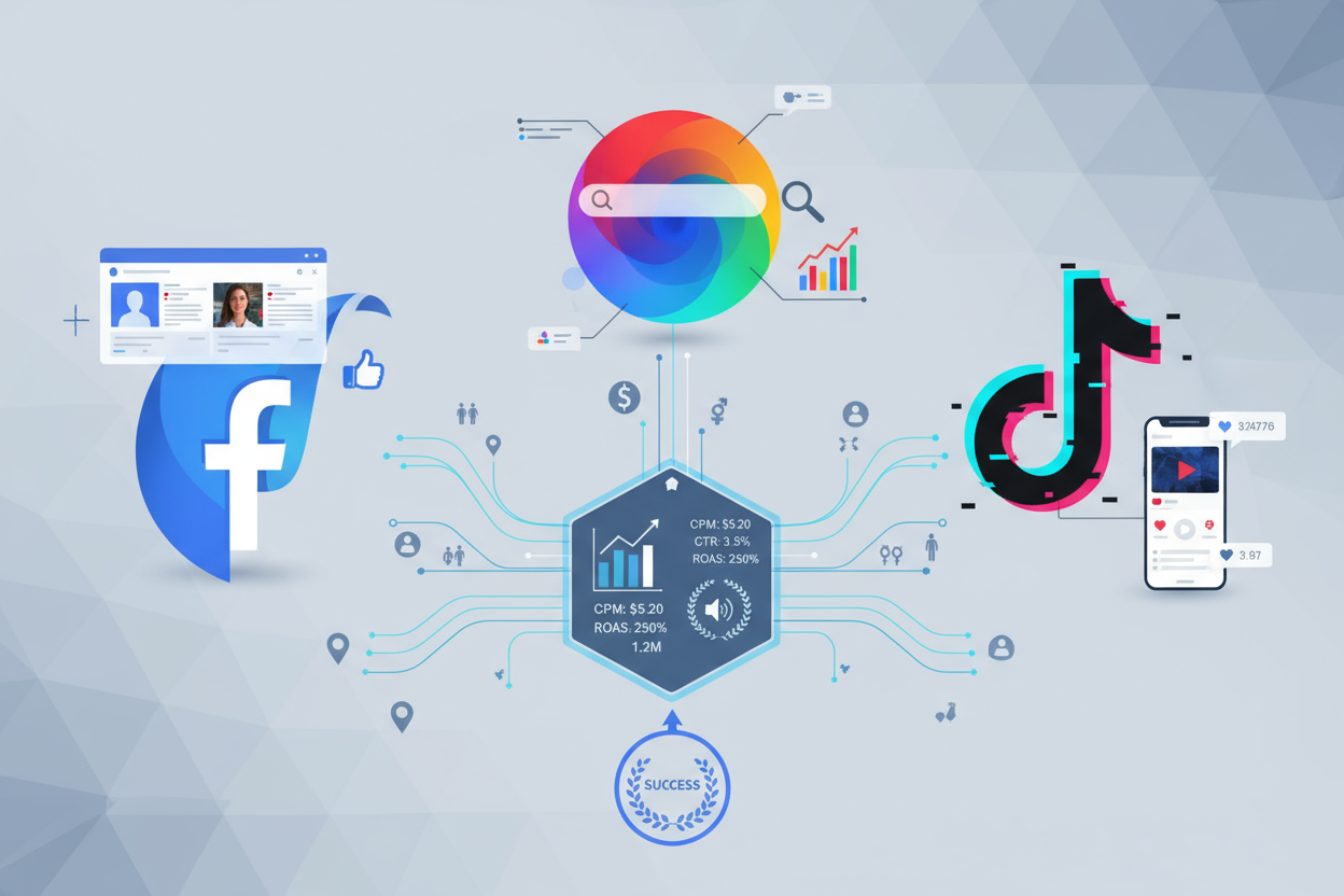 Media Buying — Facebook, Google & TikTok Ads